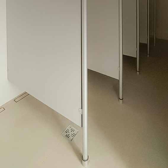 TABIQUE DE SANITARIOS sin PUERTA