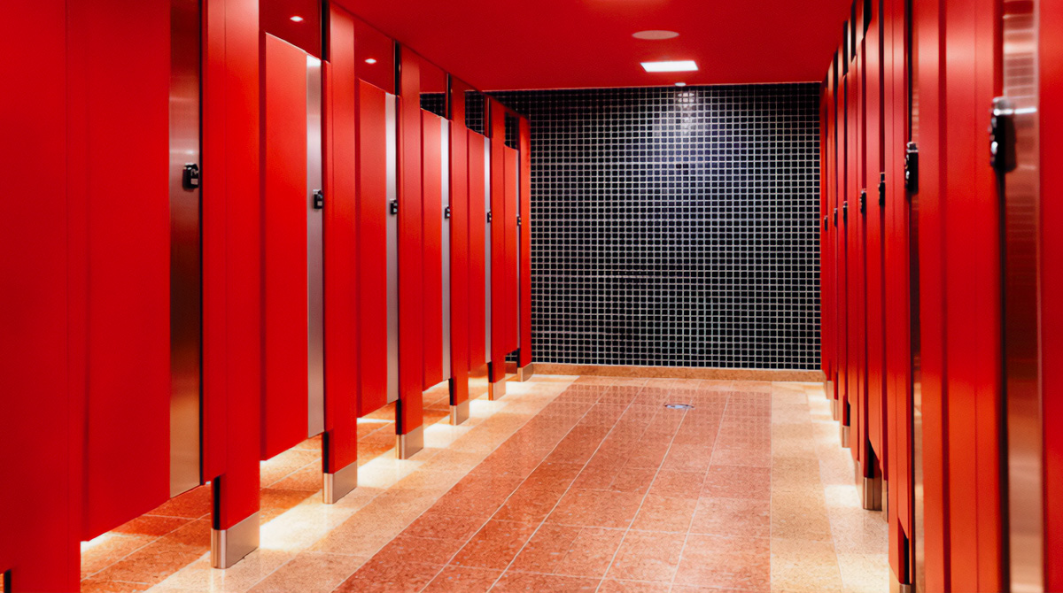 Tabique BATH45 sanitarios
